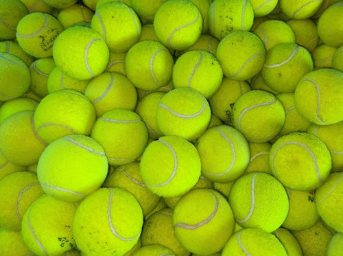 Palline tennis usate - palline,