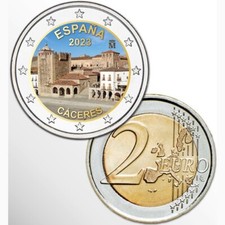 2 EURO - SPAGNA 2023 CACERES - SUBITO DISPONIBILE!!!