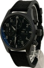 IWC Pilot's Watch Cronografo Top Gun IW388106 Orologio Uomo Automatico Ottimo++ A4903