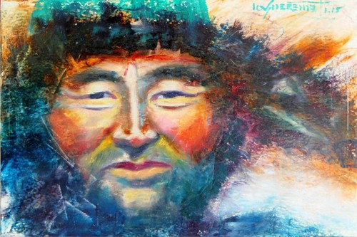 Ritratto mongolo originale