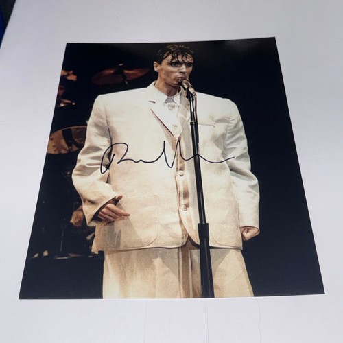 David byrne autografato teste - byrne,