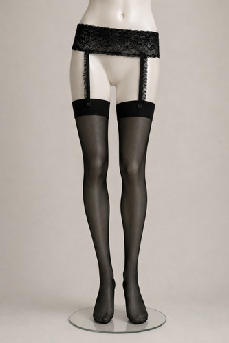 Calza donna taglia unica - , nera