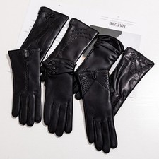 Guanti da donna in vera pelle