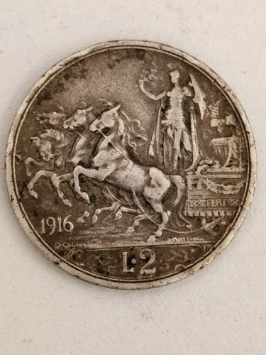 Lire 1916 quadriga - lire,