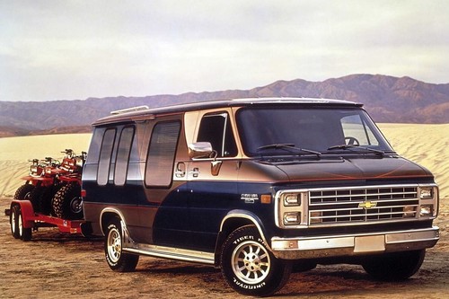 Furgone conversione chevy g20 - furgone,