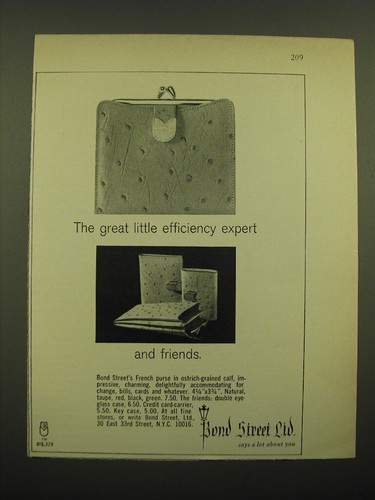 Bond street ltd 1968 - bond,