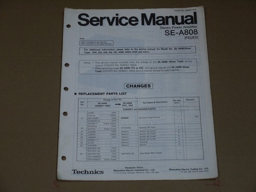 Manuale servizio originale - manuale,