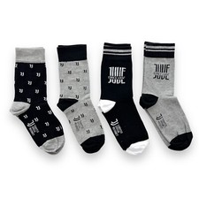 4 paia calze corte Juventus