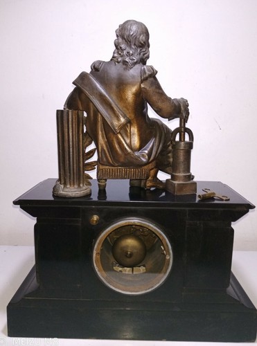 Antico orologio camino - da,