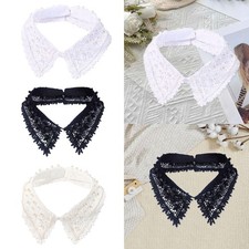 Colletto staccabile, elegante e alla moda, con risvolto a scialle per