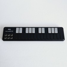 Korg nanoKEY2 USB MIDI Tastiera Portatile 25 Tasti Nera - Testata e Funzionante