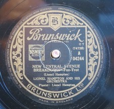 Lionel Hampton 78 RPM / New