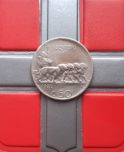 50 centesimi 1920 - (£),