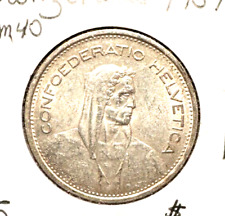 Switzerland 1954 5 francs KM