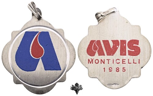 1985 monticelli avis - monticelli, medaglia