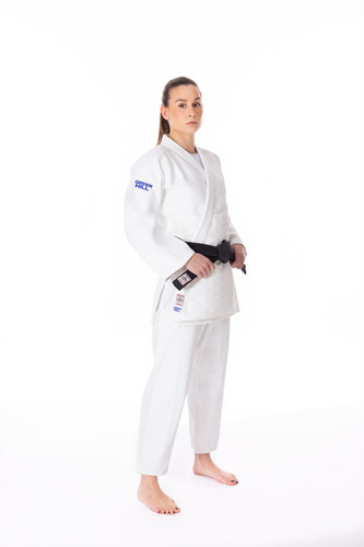 Green hill judogi bianco ijf - green,