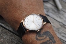 Girard Perregaux Men's Very Fine Vintage 18k Gold Calatrava 33mm Dress Watch UHR
