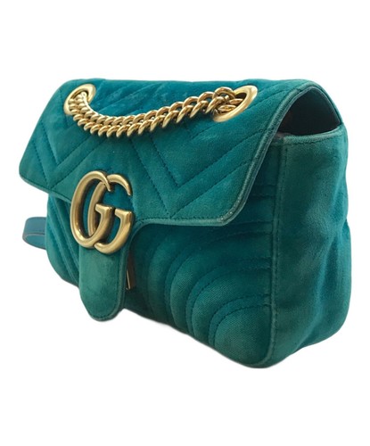 Gucci marmont mini borsa - gg, a
