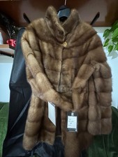 pelliccia visone,nuova con etichete,taglia 46-48