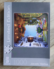Schmidt Puzzle 1000 Pezzi Jacek Yerka Edizione Limitata 58762 Stagioni Giardino