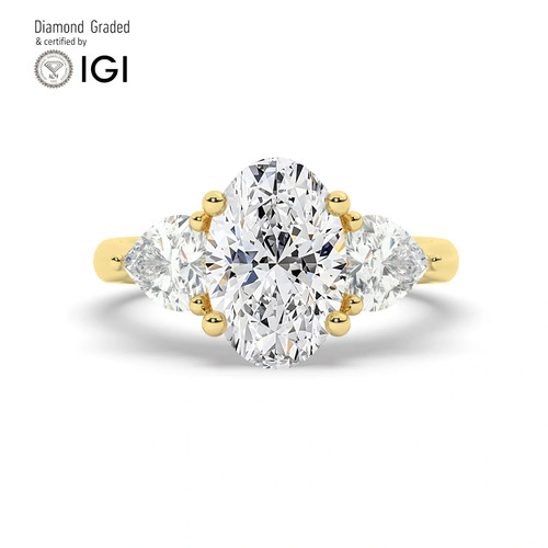 Anello trilogy diamante - anello,