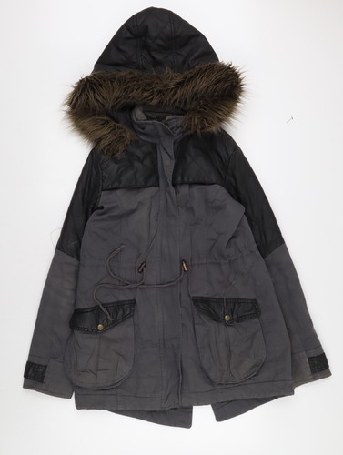 Cappotto parka grigio mado - parka,