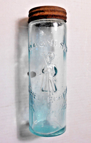 Vecchio flacone medicinale - flacone,