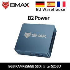 Bmax B2 Power Nuovo Mini Pc Windows 11 Pc HDMI Intel 5205U 8Gb Ram 256Gb Ssd Int