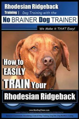 Rhodesian ridgeback training - ridgeback,