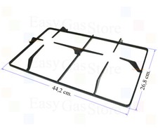 Ariston Indesit Griglia 2 Fuochi Smaltata per Cucina a Gas 44,2 X 26,8 cm.