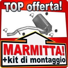 Silenziatore Posteriore per