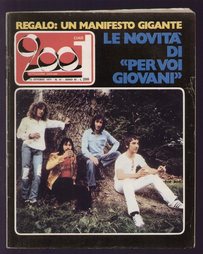 Ciao 2001 1971 - 2001, ten
