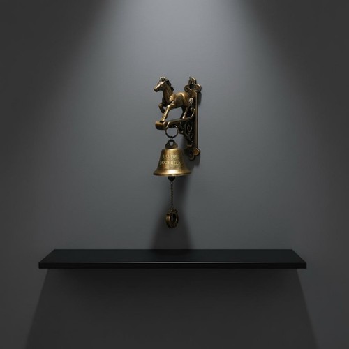 Campanello forma cavallo - campanello, di