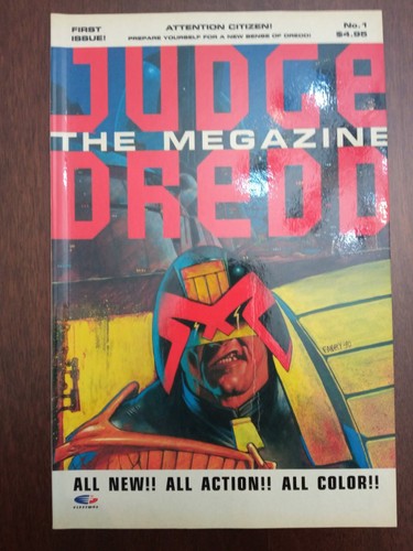 Judge dredd the - dredd, magazine