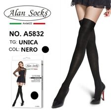 CALZE DONNA AUTOREGGENTI COLLANT PARIGINE NERO TAGLIA UNICA, VARI COLORI