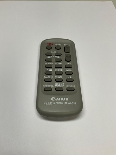Canon d85 remote controller - canon, wl-d85