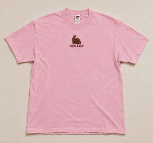Shirt coniglietto ricamato - t-shirt,