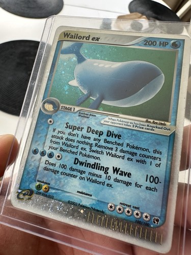 Pokemon wailord 100 - ex, ex