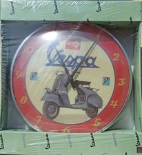 VESPA - Orologio da Parete Grande - cm 32 - Merchandising Ufficiale Vintage