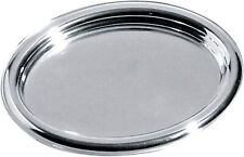 Vassoio ALESSI Ovale JH02/40 in Acciaio Inossidabile 18/10 Lucido Ø 40 cm - Tray