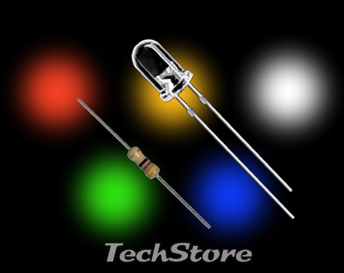 20pz diodi led 5mm alta - diodi,