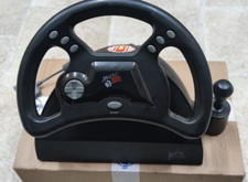 Volante analogico Mad Catz analog true sony PS1 playstation 1 gioco solo volante