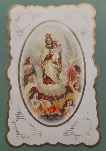 Santino vergine del - vergine, carmine