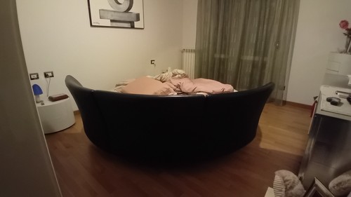 Letto rotondo poltrona - rotondo, "poltrona