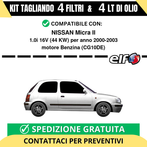 Tagliando per nissan - per, ii