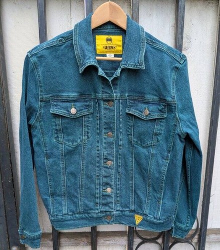 Giacca denim lavaggio verde - denim,