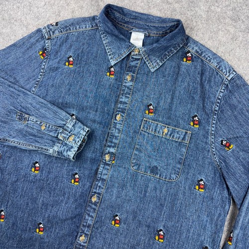 Camicia disney topolino denim - disney,