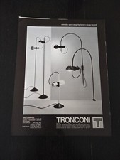 1979 LAMPADE TRONCONI SISTEMA GRU DESIGN R. BARBIERI & MARIANELLI VINTAGE AD PUB