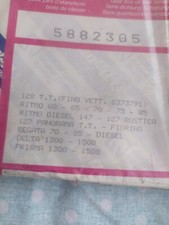1A-354 SERIE GUARNIZIONI CAMBIO FIAT 128 TT RITMO 60 DELTA PRISMA 5882305