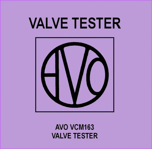 The avo vcm163 valve - avo,